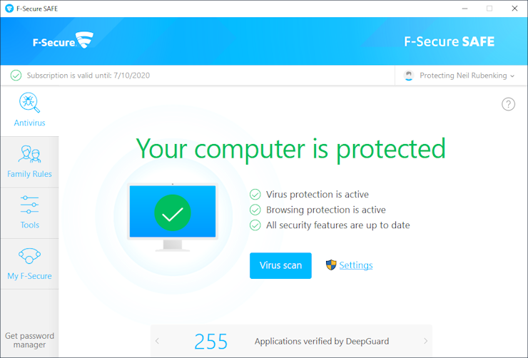  Phần mềm F-Secure Antivirus