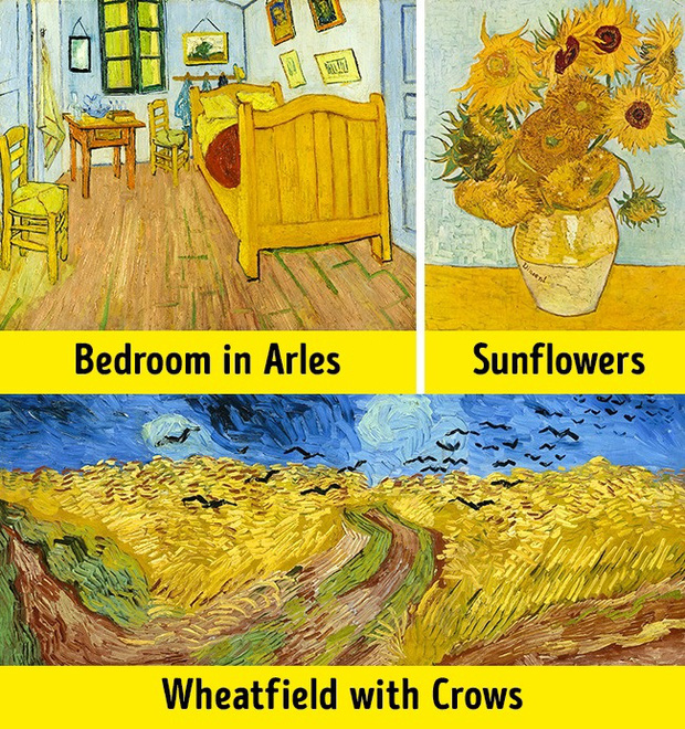 Van Gogh bị “nghiện” màu vàng để bớt cô đơn
