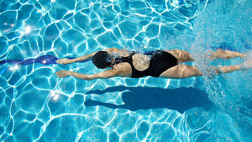 Môn thể thao bơi lội giúp xử lý nhiều áp lực